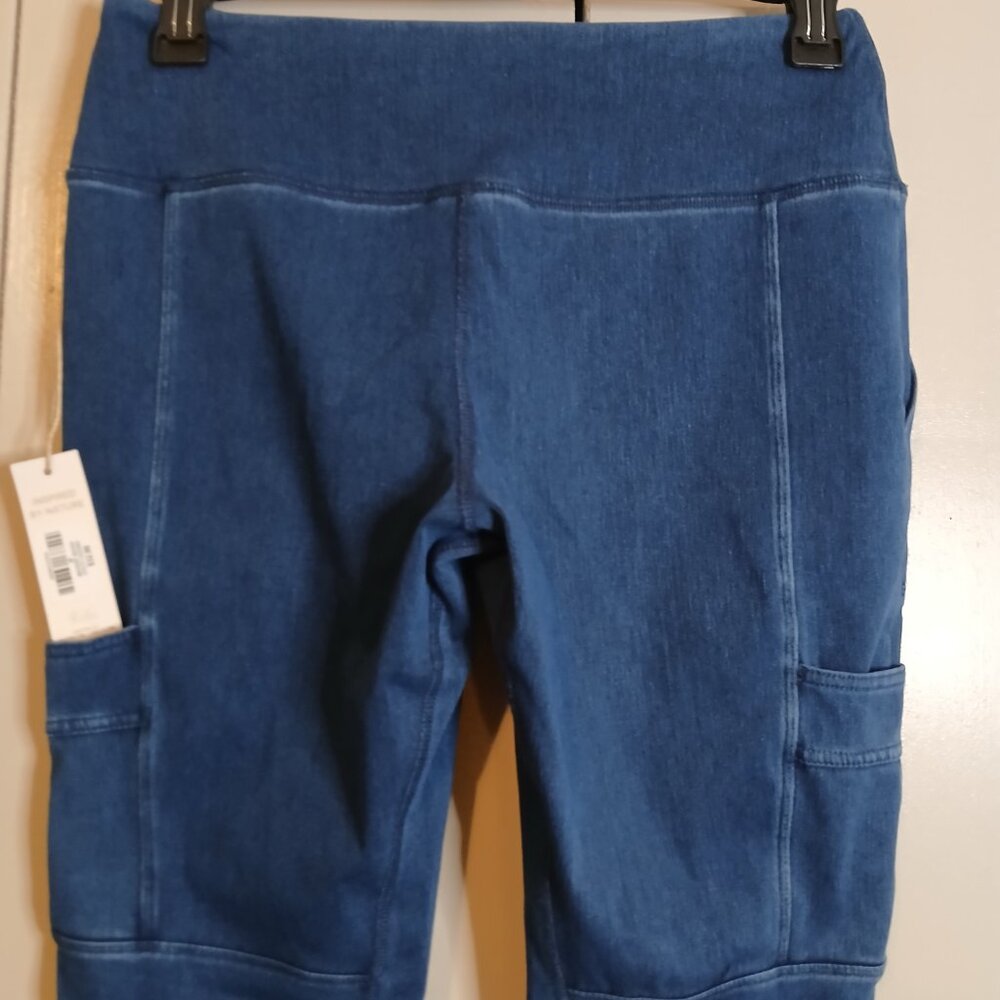 NWT Natural Reflection Women's Medium Utility Leggings in Blue (0381J3) - Picture 4 of 10
